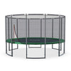 Ampel 24 Trampolin Outdoor Ø 305/366/430 cm, GS-Zertifikat, Kinder Gartentrampoline, Komplettset mit Randabdeckung und Sicherheitsnetz