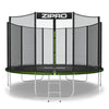 ZIPRO JumpPro Out Trampolin Outdoor, Gartentrampolin für Kinder, mit Außennetz, Wetterfest, UV-Schutz, Einfache Montage, Belastbar 100-150 kg