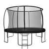 Zero Gravity Trampolin Outdoor Ø 183/244/305/366/427 cm, TÜV GS geprüft, Gartentrampolin Komplett-Set inkl. Leiter, Smarter Netzabbau in nur 5 Minuten